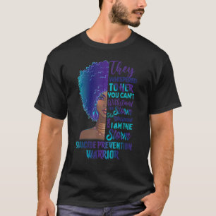 T-shirt Je suis la tempête forte prévention du suicide gue