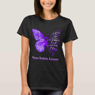 T-shirt Je Suis La Tempête Migraine Sensibilisation Aux Ma