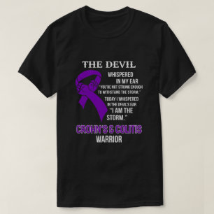 T-shirt Je suis la tempête pour soutenir la conscience de