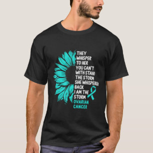 T-shirt Je suis la tempête Ruban Téâl de sensibilisation a