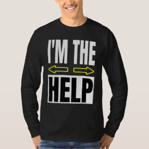 T-shirt Je suis l'aide trouvée ivre perdue si oui veuillez
