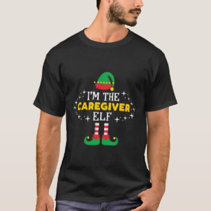 T-shirt Je Suis L'Aiguille De Soins Joyeux Xmas Père Noël