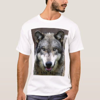 T-shirt Je suis l'alpha !
