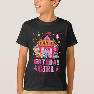 T-shirt Je suis L'Anniversaire Fille Cirque Carnaval Fête