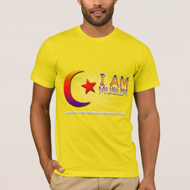 T-SHIRT JE SUIS L'ANTI ATOUT MUSULMAN FACISM (Devant)