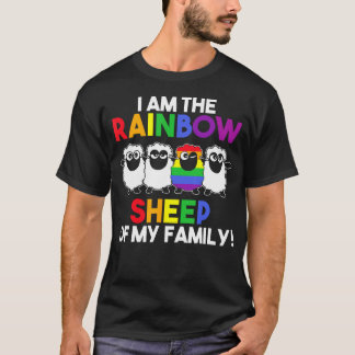 T-shirt Je Suis L'Arc En Ciel De Ma Famille