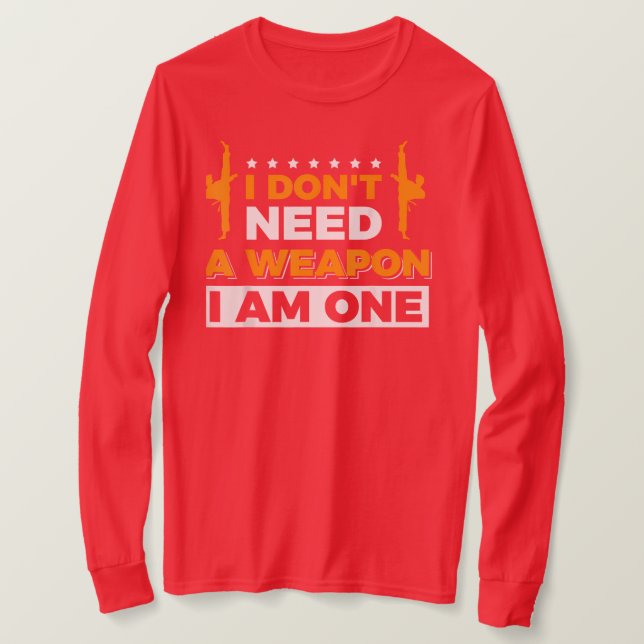 T-shirt Je suis l'arme  (Design devant)
