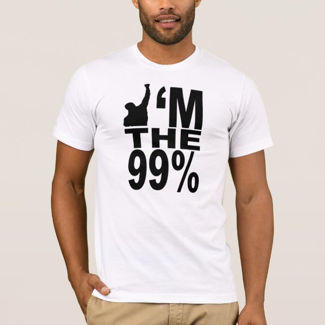 T-shirt Je suis le 99% (Devant)