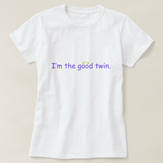 T-shirt Je suis le bon jumeau