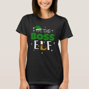 T-shirt Je suis le Boss Elf Correspondance Apparel Groupe 