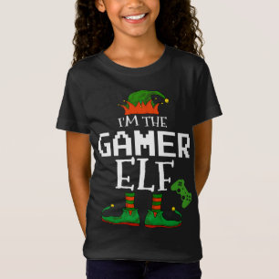 T-Shirt Je suis le cadeau cadeau de famille Feisty Elf Chr