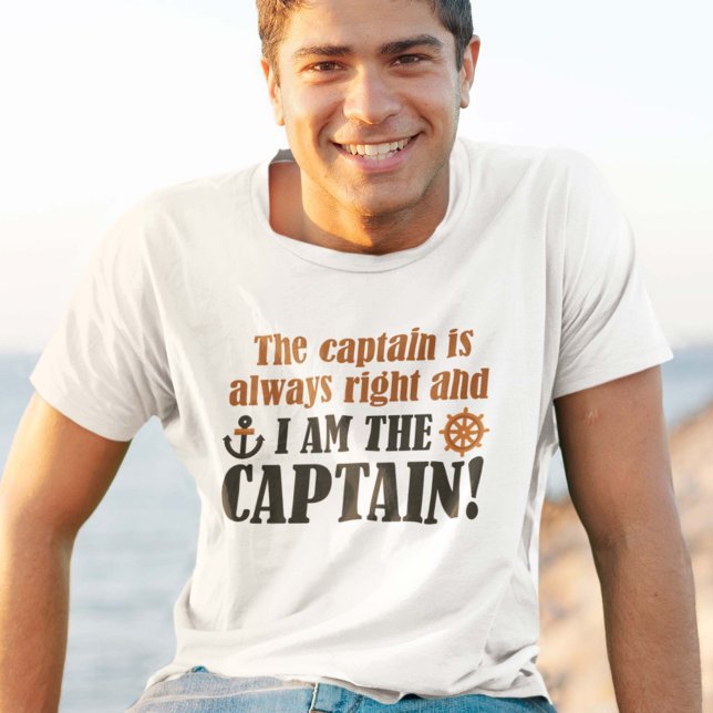 T-shirt Je Suis Le Capitaine (Créateur téléchargé)