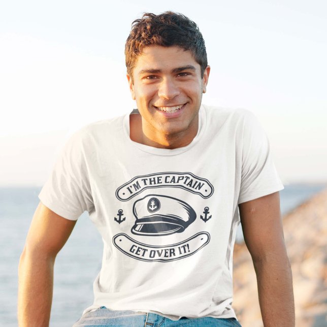 T-shirt Je suis le capitaine (captain shirt)