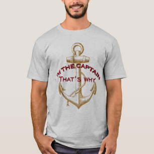 T-shirt Je suis le Capitaine C'est pourquoi