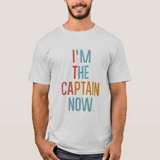 T-shirt Je suis le Capitaine maintenant