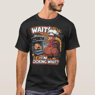 T-shirt JE Suis Le Chef Dinde De Thanksgiving Attendez JE