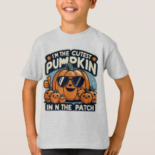 T-shirt Je suis le Citrouille le plus fou du Patch