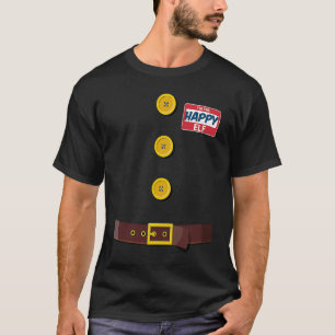 T-shirt Je suis le costume d'elfe de la famille Happy pour