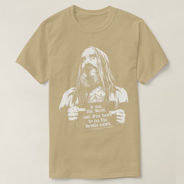 T-shirt Je suis le diable (Design devant)