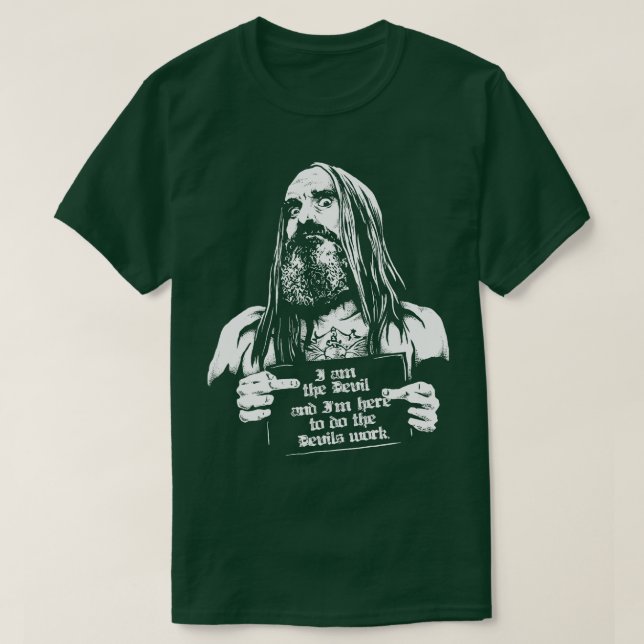 T-shirt Je suis le diable (Design devant)