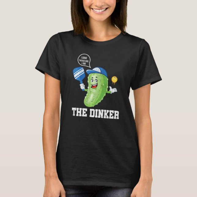 T-shirt Je Suis Le Dinker Pickleball Player Paddle Graphic (Devant)