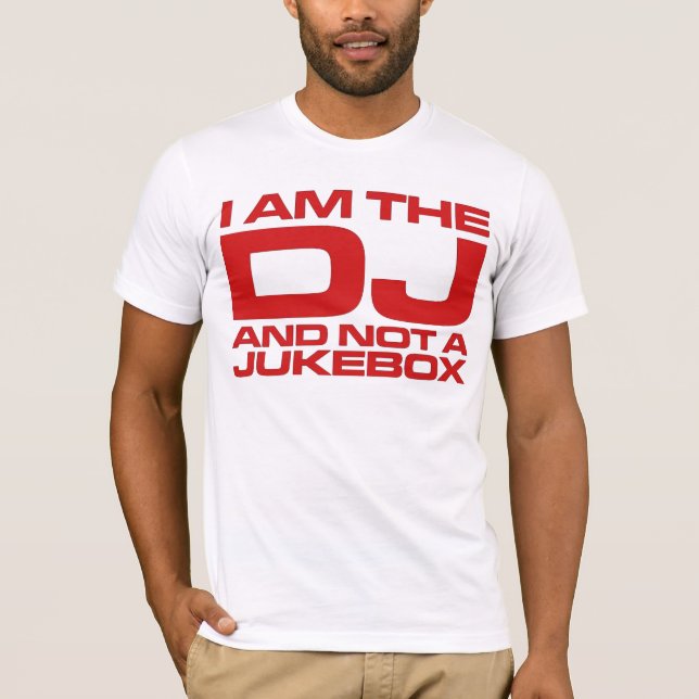 T-shirt Je suis le DJ (Devant)