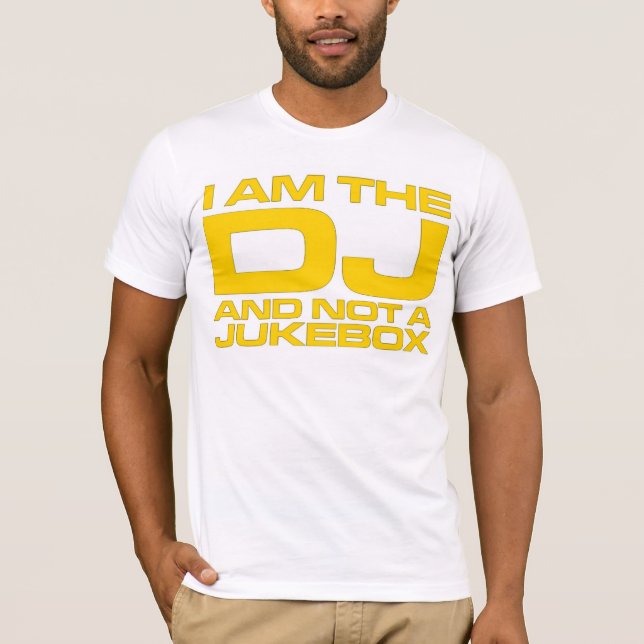 T-shirt Je suis le DJ (Devant)