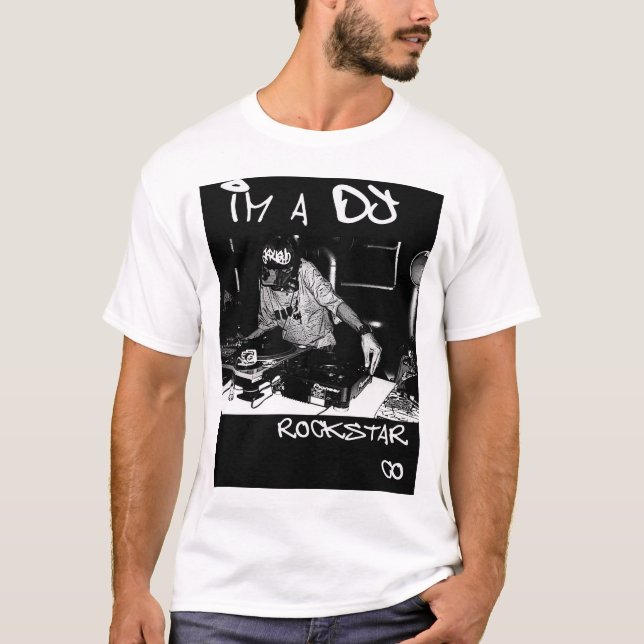 T-shirt Je suis le DJ (Devant)
