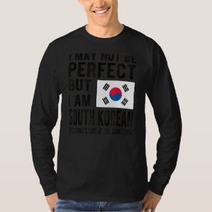 T-shirt Je suis le drapeau sud-coréen Corée du Sud Roo sud
