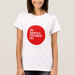 T-shirt Je suis le FAVORI de PÈRE NOËL HO