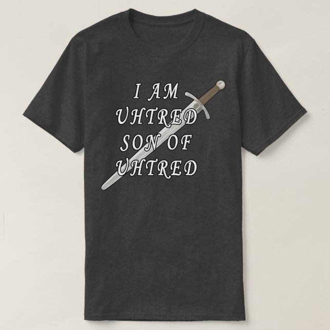 T-shirt Je Suis Le Fils De Uhtred 2 (Design devant)