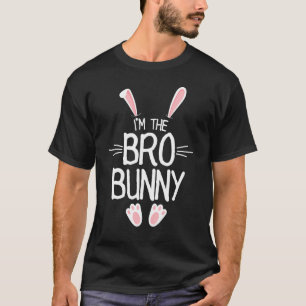T-shirt Je suis Le Frère Bunny Boys mignonne Matching Fami