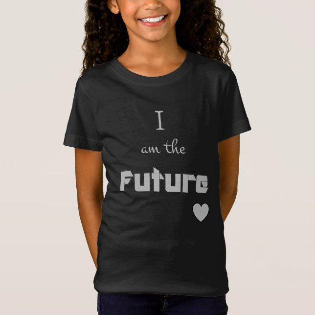 T-Shirt Je suis le futur moderne et branché (Devant)