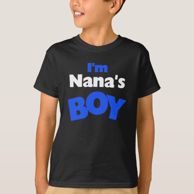 T-shirt Je suis le garçon de Nana (Devant)