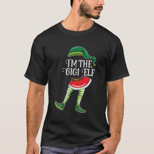 T-shirt Je Suis Le Gigi Elf Christmas Matching Family Grou