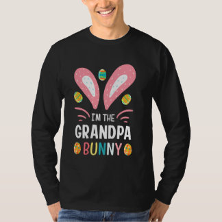 T-shirt Je Suis Le Grand-Père Bunny Funny Grand-Pâques