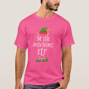 T-shirt Je suis le graphique d'elfe aventureux - Joyeux No
