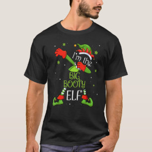 T-shirt Je suis le gros garçon Elf Dabbing Santa Claus Fam