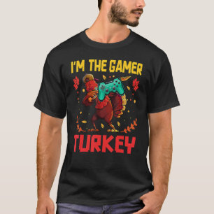 T-shirt Je suis Le Joueur Turquie jeu vidéo Joyeux Thanksg