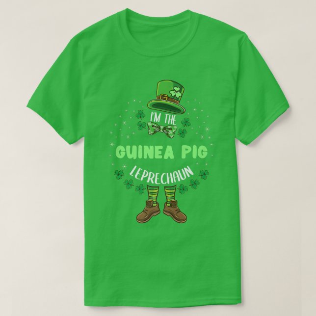 T-shirt Je Suis Le Jour de la Saint Patrick De Leprechaun  (Design devant)