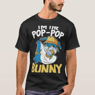 T-shirt Je suis le lapin lapin lapin lapin lapin lapin Whi
