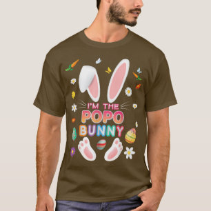 T-shirt Je suis Le Lapin Popo Matching Famille Oeuf de Pâq