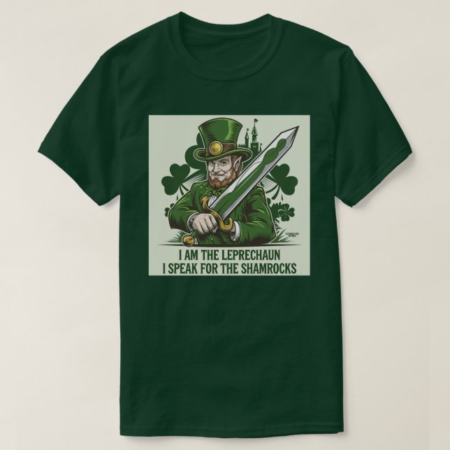 T-shirt Je suis le Leprechaun (Design devant)