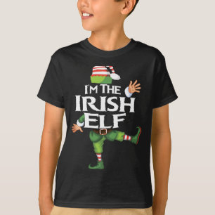 T-shirt Je suis le lutin irlandais veille de Noël Xmas Lut