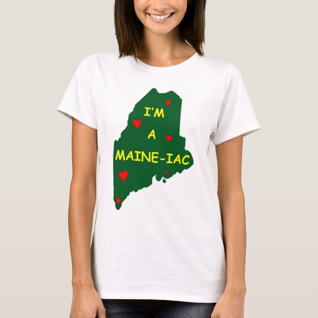 T-shirt Je suis LE MAINE IAC (Devant)