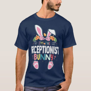 T-shirt Je suis Le Match de lapin de Pâques du Bunny récep