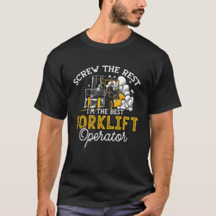 T-shirt Je suis le meilleur conducteur de chariot élévateu
