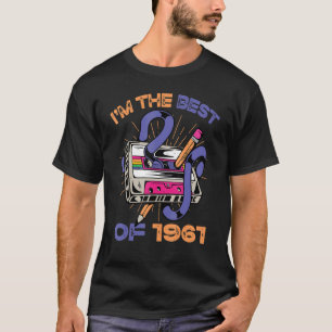 T-shirt Je suis le meilleur de 1961 Vintage Cassette Tape