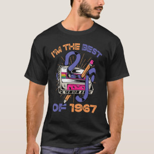 T-shirt Je suis le meilleur de 1967 Vintage Cassette Tape