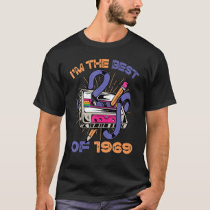 T-shirt Je suis le meilleur de 1969 Vintage Cassette Tape